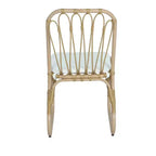 Set da pranzo da esterno a 5 pezzi Christopher Knight Home Camille Boho in legno di acacia e rattan con cuscini