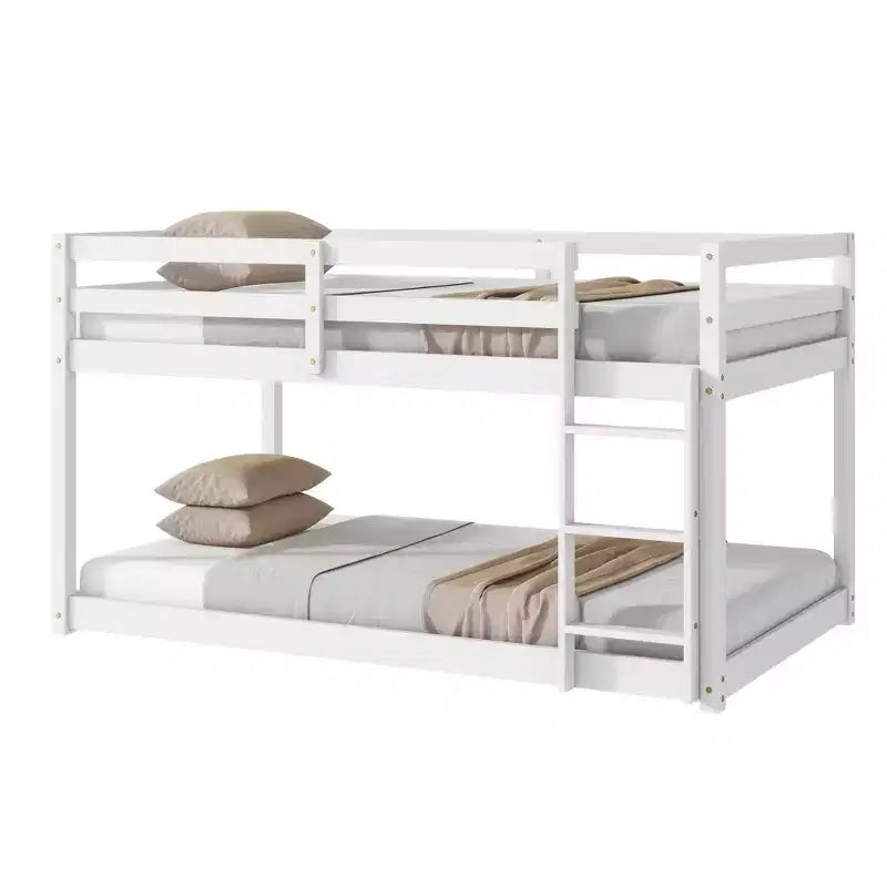 Telaio letto matrimoniale Design silenzioso Nessun box spring richiesto Legno massello di pino