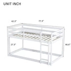 Telaio letto matrimoniale Design silenzioso Nessun box spring richiesto Legno massello di pino