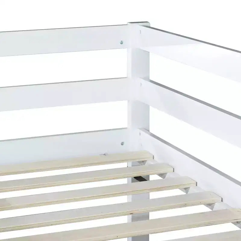 Telaio letto matrimoniale Design silenzioso Nessun box spring richiesto Legno massello di pino