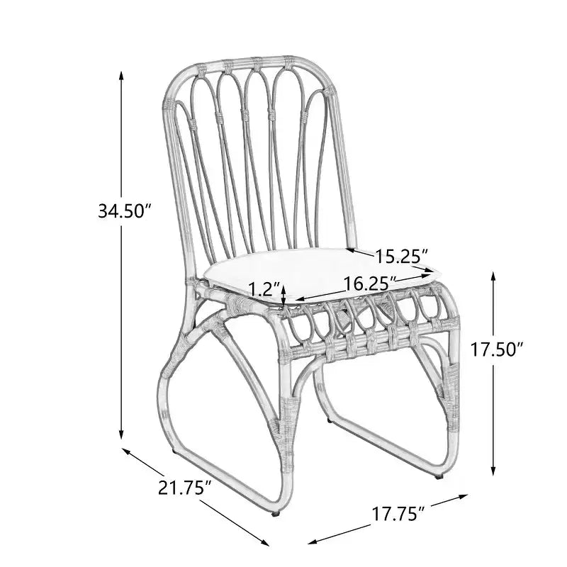 Set da pranzo da esterno di 7 pezzi per 6 persone con sedie in rattan intrecciato, tavolo da pranzo rettangolare da patio da 72 pollici con piano in legno di acacia per cortile, terrazzo-Panipeachy