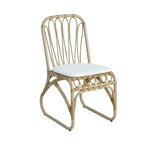 Set da pranzo da esterno di 7 pezzi per 6 persone con sedie in rattan intrecciato, tavolo da pranzo rettangolare da patio da 72 pollici con piano in legno di acacia per cortile, terrazzo-Panipeachy