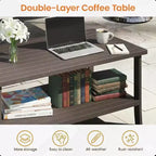Ensemble de patio 2 pièces, canapé d'extérieur 3 places en métal tout temps de 178 cm et table basse rectangulaire, cadre kaki avec coussins gris