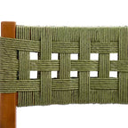 Christopher Knight Home Synci, set da pranzo da giardino moderno a 7 pezzi in acacia con tavolo a doghe e design in vimini