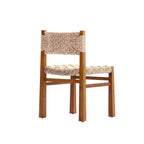 Christopher Knight Home Wriby – Ensemble de salle à manger moderne 7 pièces en acacia avec table à lattes extensible et design en osier pour terrasse