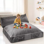 Crash Pad 5 x 4,5 piedi Tappeto Morbido per Bambini Sensoriale con Blocchi di Schiuma e Rivestimento Lavabile Ampia Zona di Atterraggio in Schiuma Morbida