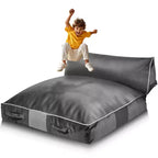 Crash Pad 5 x 4,5 piedi Tappeto Morbido per Bambini Sensoriale con Blocchi di Schiuma e Rivestimento Lavabile Ampia Zona di Atterraggio in Schiuma Morbida