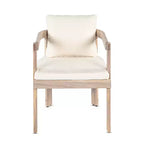 Christopher Knight Home Gruneo - Ensemble de salle à manger d'extérieur moderne 7 pièces en acacia avec coussin et design à lattes