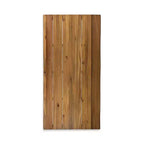 Set da pranzo da 7 pezzi da esterni in legno di acacia con cuscini Irish Rustic Christopher Knight Home