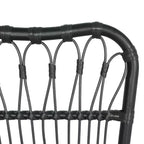 Christopher Knight Home Bruni Set da pranzo moderno di 7 pezzi per patio in ferro e rattan PE con tavolo ovale