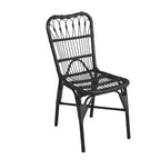 Christopher Knight Home Bruni Set da pranzo moderno di 7 pezzi per patio in ferro e rattan PE con tavolo ovale