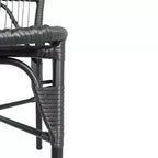Christopher Knight Home Bruni Set da pranzo moderno di 7 pezzi per patio in ferro e rattan PE con tavolo ovale