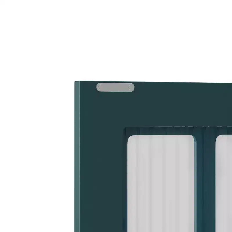Mobiletto da parete per bagno, mobiletto da parete in legno a 3 ante con spazio portaoggetti aperto e nascosto, armadietto dei medicinali con anta in vetro e portasciugamani