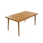 ModernLuxe Set da Pranzo per Esterni da 7 Pezzi per 6 Persone, Set da Arredo Giardino con Tavolo da Pranzo e 6 Sedie con Cuscini e Telaio Resistente alle Intemperie