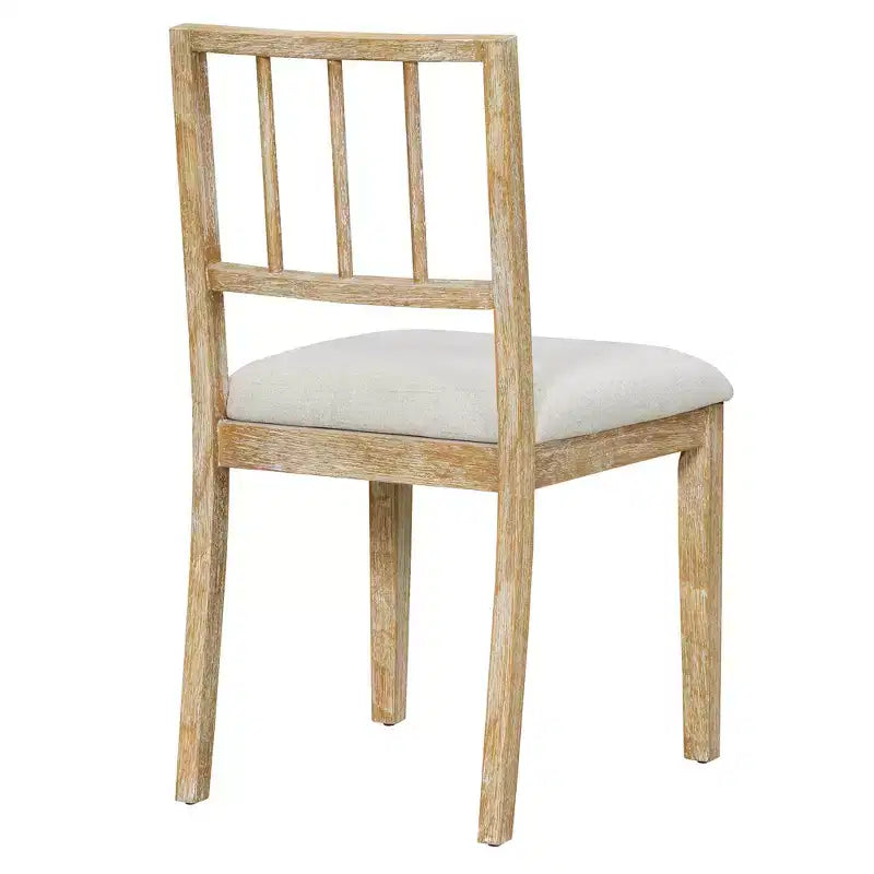 GDFStudio Dickey Set da Pranzo Salvaspazio da 6 Pezzi Stile Rustico con Struttura in Legno Massiccio