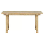 GDFStudio Dickey Set da Pranzo Salvaspazio da 6 Pezzi Stile Rustico con Struttura in Legno Massiccio