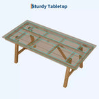 Set da Pranzo da Esterno 5 Pezzi per 4 Persone, Arredamento da Giardino in HDPE per Tutte le Stagioni con Foro per Ombrellone, Sedie Moderne Senza Braccioli per Giardino e Terrazza