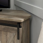 Mobile TV ad angolo con porta scorrevole Middlebrook da 52 pollici