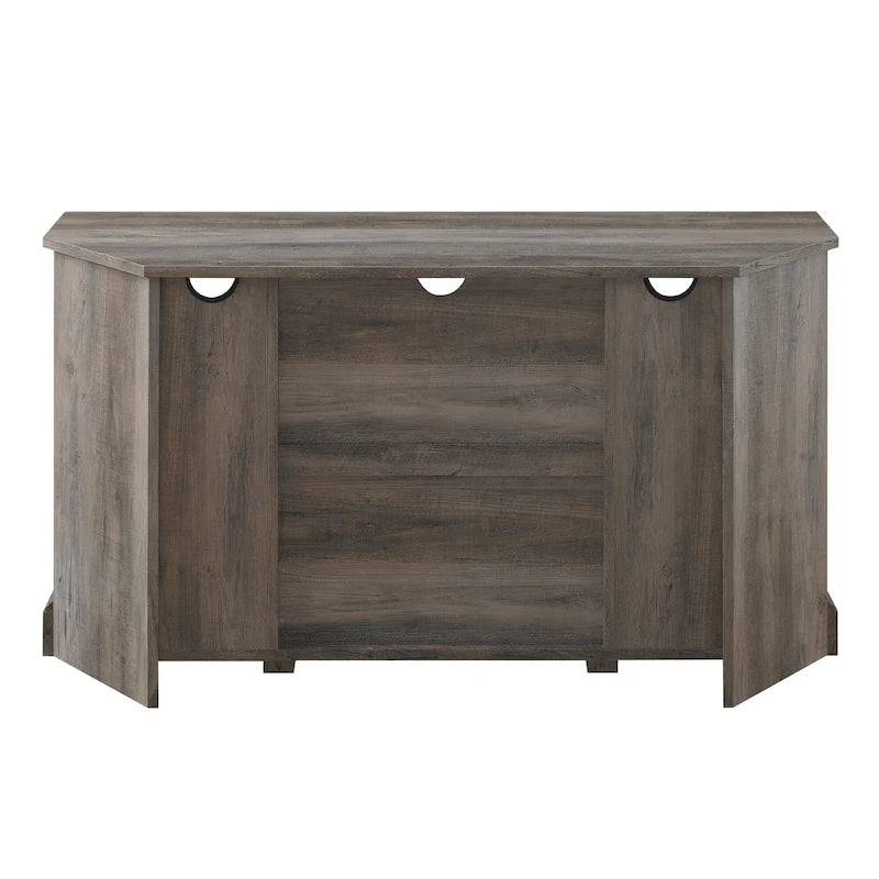 Mobile TV ad angolo con porta scorrevole Middlebrook da 52 pollici