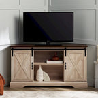 Mobile TV ad angolo con porta scorrevole Middlebrook da 52 pollici