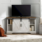 Mobile TV ad angolo con porta scorrevole Middlebrook da 52 pollici