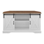 Mobile TV ad angolo con porta scorrevole Middlebrook da 52 pollici