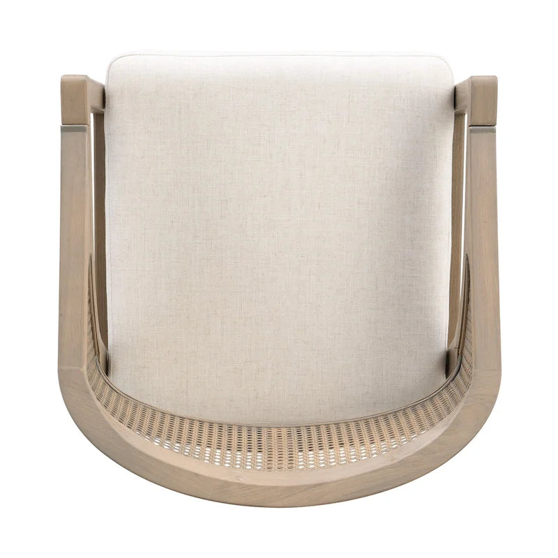 Christopher Knight Home - Chaise de salle à manger capitonnée en cannage (Lot de 2)