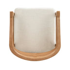 Christopher Knight Home - Chaise de salle à manger capitonnée en cannage (Lot de 2)