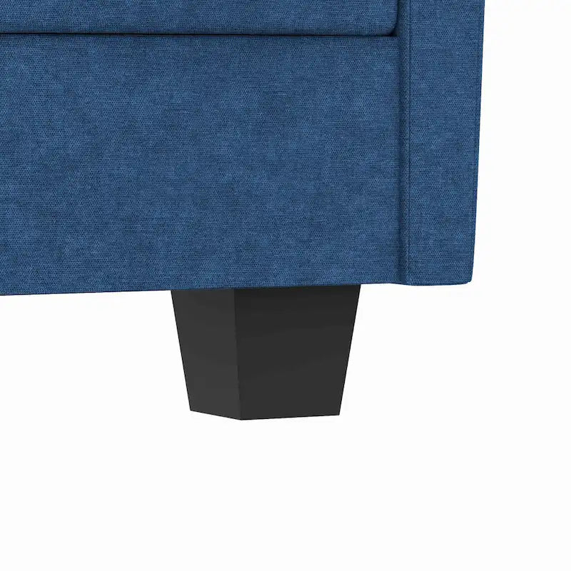 Christopher Knight Home - Divano Noah Grande a 3 Posti con Chaise Longue Componibile e Tasche sul Bracciolo, Rivestimento in Tessuto