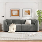 Christopher Knight Home - Divano curvo scultoreo Allegra 87