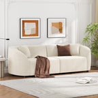 Christopher Knight Home - Divano curvo scultoreo Allegra 87