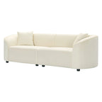Christopher Knight Home - Divano curvo scultoreo Allegra 87