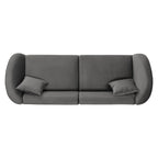 Christopher Knight Home - Divano curvo scultoreo Allegra 87