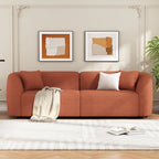 Christopher Knight Home - Divano curvo scultoreo Allegra 87