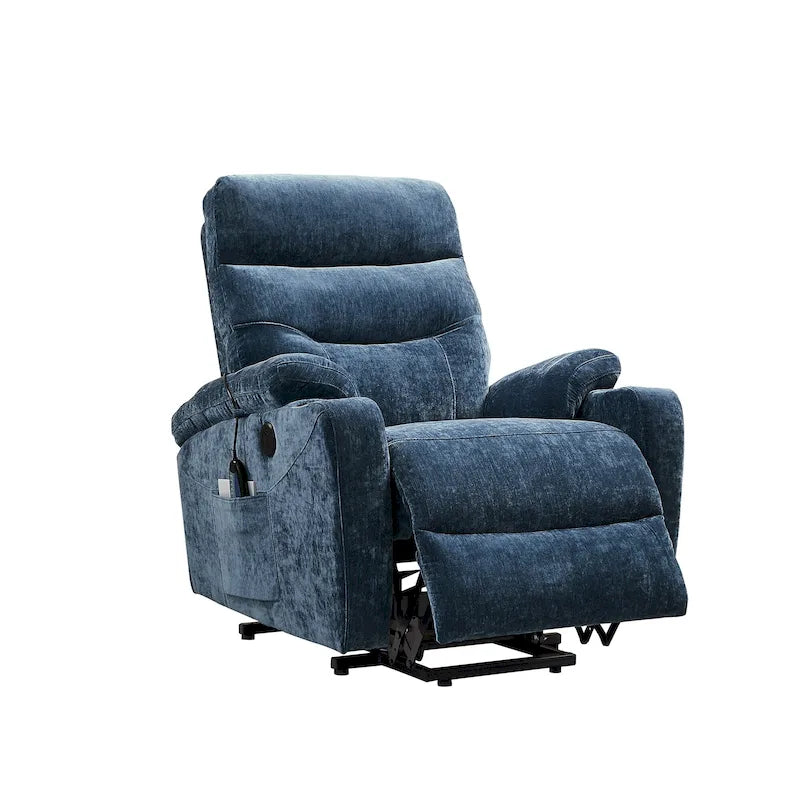 Christopher Knight Home - Fauteuil inclinable électrique releveur Liyasi avec massage, chauffage et fonctions pratiques
