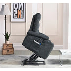 Christopher Knight Home - Fauteuil inclinable électrique releveur Liyasi avec massage, chauffage et fonctions pratiques