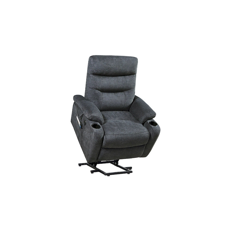 Christopher Knight Home - Fauteuil inclinable électrique releveur Liyasi avec massage, chauffage et fonctions pratiques