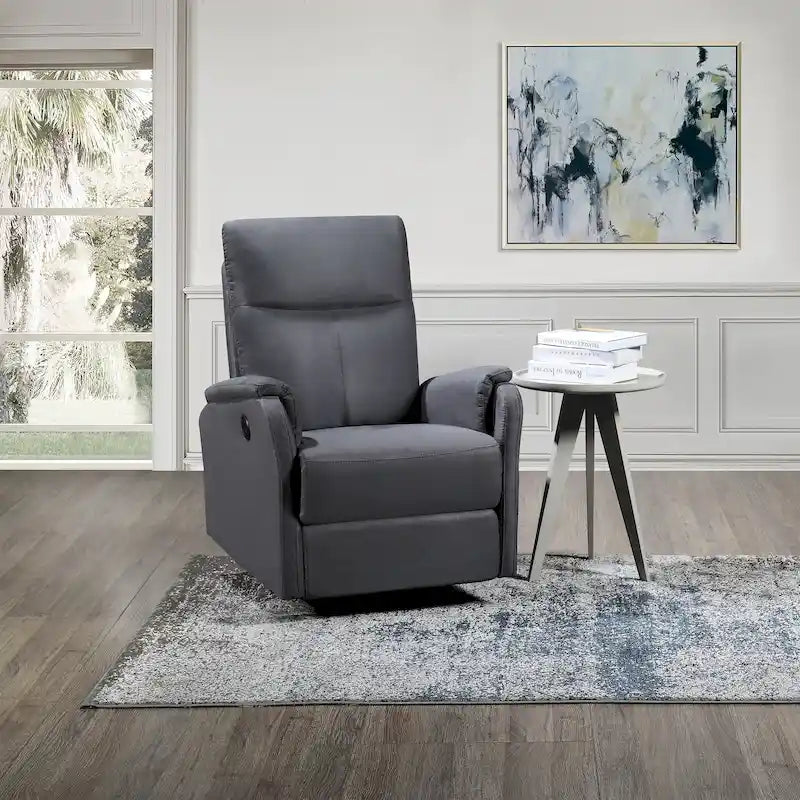 Christopher Knight Home - Fauteuil inclinable motorisé Hudson avec port USB