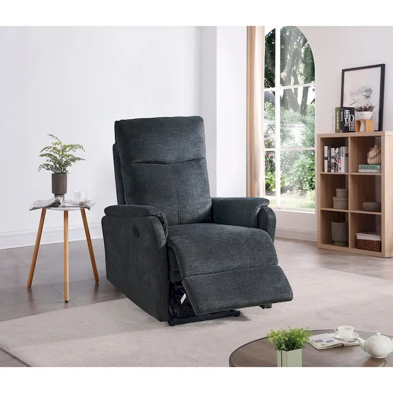 Christopher Knight Home - Poltrona reclinabile elettrica Hudson con ricarica USB