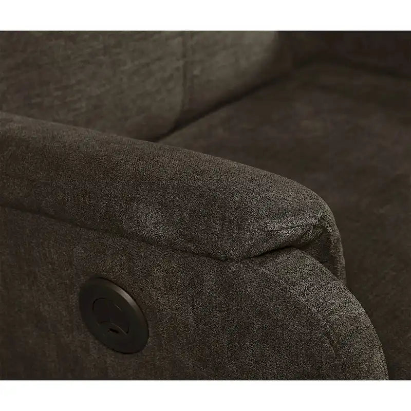 Christopher Knight Home - Poltrona reclinabile elettrica Hudson con ricarica USB