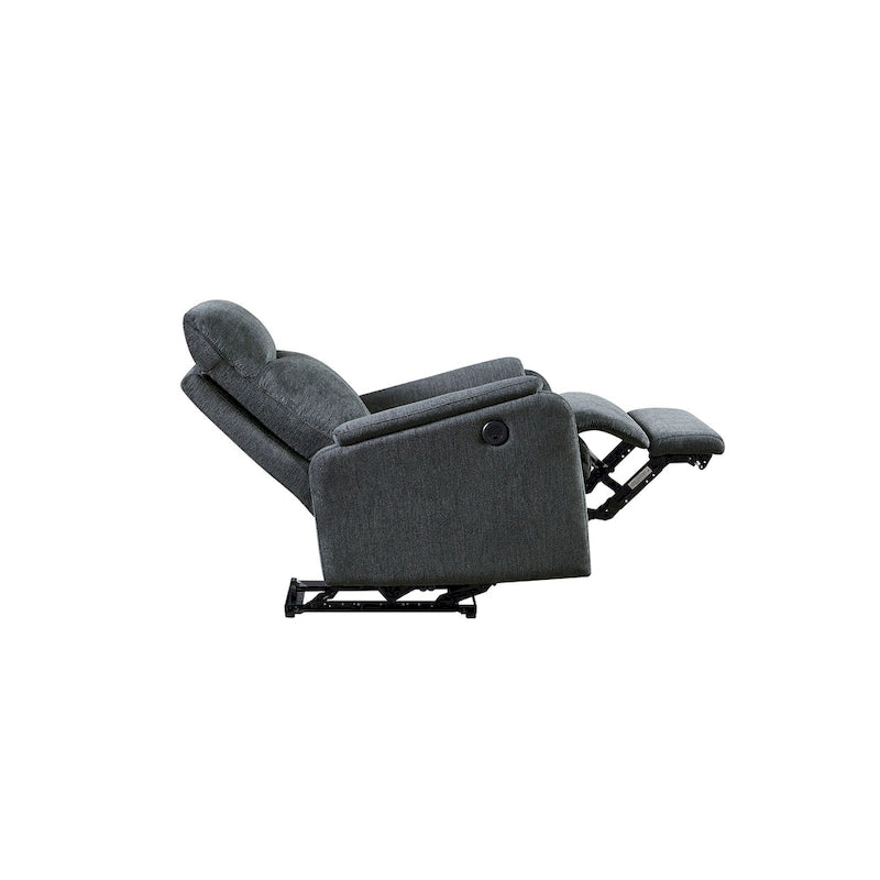 Christopher Knight Home - Poltrona reclinabile elettrica Hudson con ricarica USB