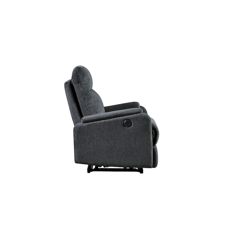 Christopher Knight Home - Poltrona reclinabile elettrica Hudson con ricarica USB