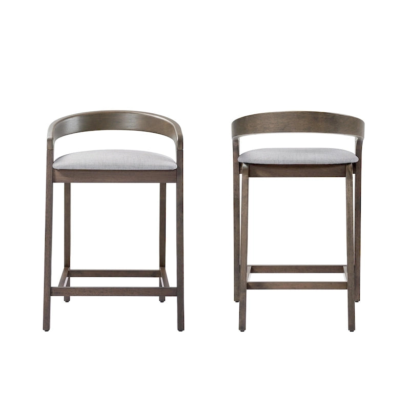 Christopher Knight Home - Callahan 25.25 Rubberwood Counter Stools Set