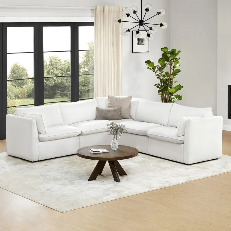 Canapé d'angle modulable Cypress pour salon