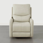 Poltrona reclinabile Adalyn Power Swivel Glider con cuscino lombare