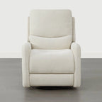 Poltrona reclinabile Adalyn Power Swivel Glider con cuscino lombare