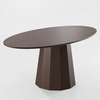 Dovelina 67 Table à Manger Ovale pour 6 Personnes - 3 Options de Couleur - 67x33.5x31