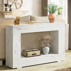 Console étroite de 47 pouces avec rangement pour entrée, salon - 120 L x 74 H x 30 P cm