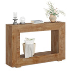 Console étroite de 47 pouces avec rangement pour entrée, salon - 120 L x 74 H x 30 P cm
