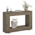 Console étroite de 47 pouces avec rangement pour entrée, salon - 120 L x 74 H x 30 P cm
